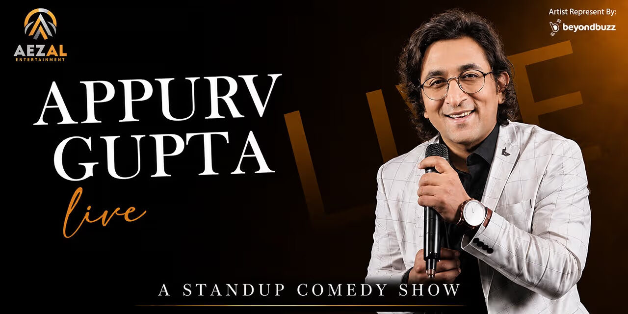 Appurv Gupta Live – A Standup Comedy Show  Ahmedabad 2026 Tykkit tickets