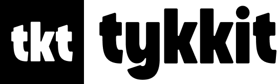 Example of an altered Tykkit logo style